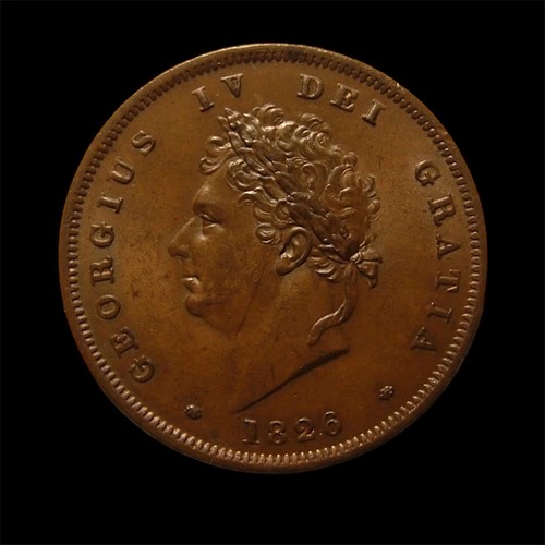1826 king george - george, penny