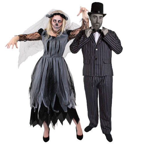 Couples ghost bride and groom - couples,