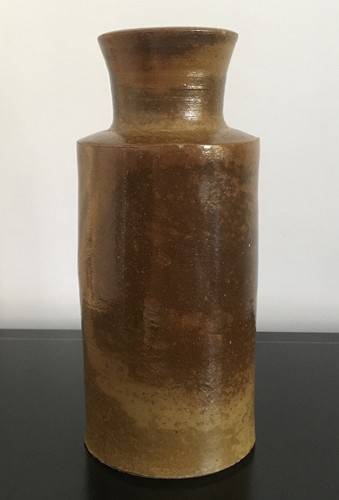 Antique brown stonewear - antique,