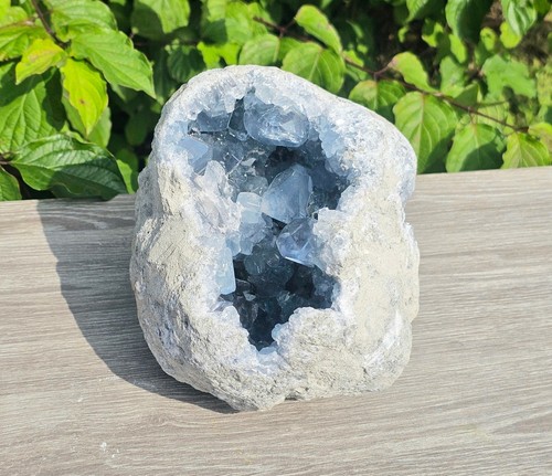 Large celestite crystal - celestite,
