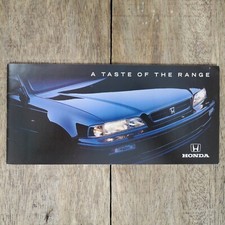 Vintage Car Sales Promo Brochure, Honda Civic Accord Legend CRX NSX