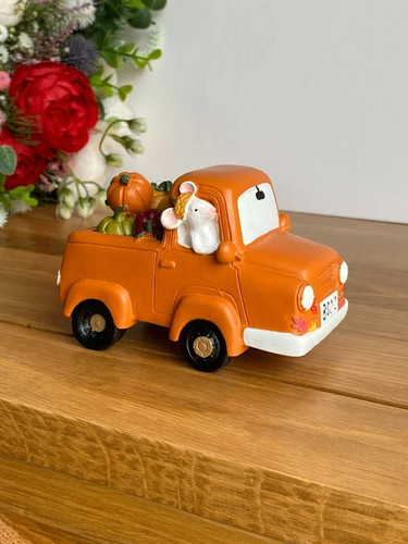 Halloween pumpkin truck - halloween,