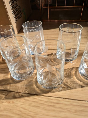 Vintage crystal highball - vintage,
