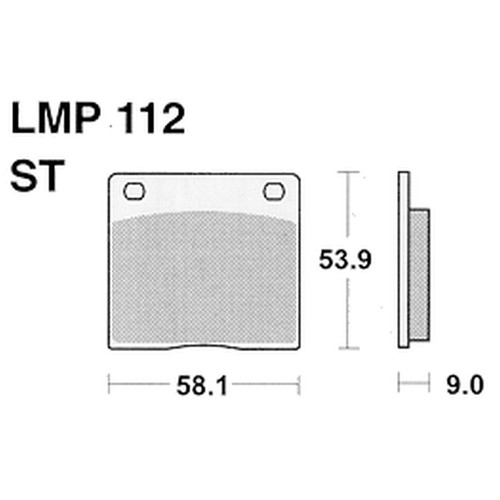 Athena brake pads for - brake,
