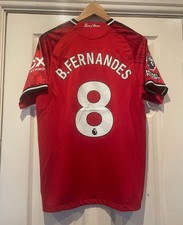 Bruno Fernandes Hand Singed