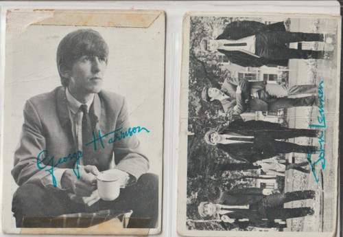The beatles cards - cards, printed