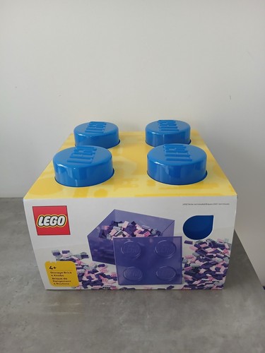 Lego storage box - box, clear