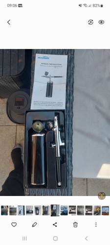 Airbrush kit with compressor - kit,