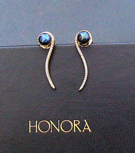 Honora black cultured - honora,