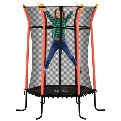 Homcom 4ft kids trampoline - 5.4ft,