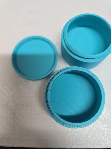 Pill box pot - plastic, 2
