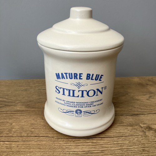 Mature blue stilton pot - blue,