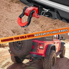 2Pcs D Ring Auto Shackle