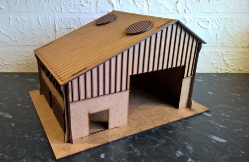 Storage house scenery - storage, terrain