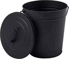 Metal Ash Bucket Fireplace