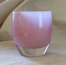 Glassybaby Pink Candle Holder