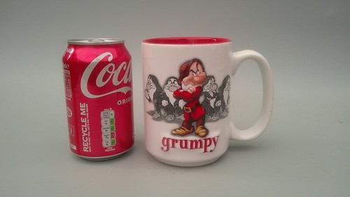 Grumpy mug authentic disney - grumpy,