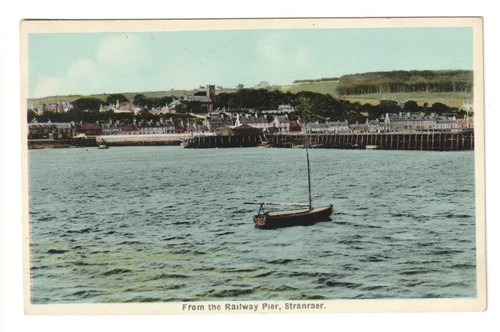 Stranraer from the railway - stranraer,