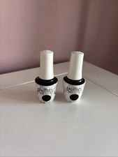 Gelish SET OF 2 Soak Off Gel Polish Black Cherry Berry & Pumps Or Cowboy Boots?