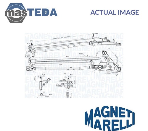 085570738010 wiper linkage lhd - 085570738010,