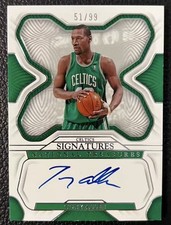 2022-23 Panini National Treasure Tony Allen On Card Auto Boston Celtics 51/99