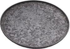 Funerom Round Galvanized Metal
