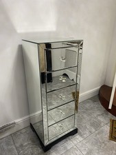 Mirrored Tallboy Chest of