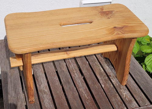 Vintage pine wooden pegged - vintage,