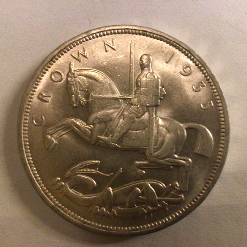 1935 silver crown