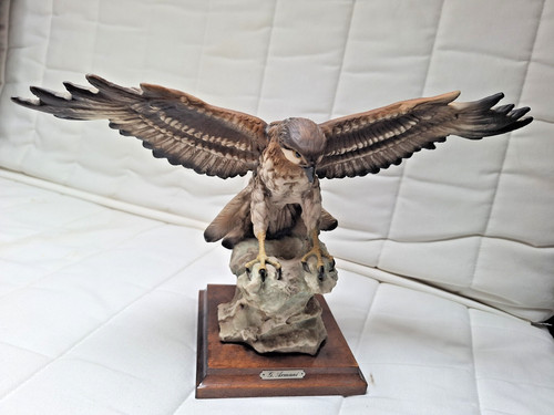 Armani porcelain eagle statue - armani,