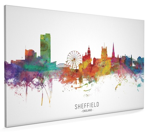 Sheffield skyline poster - sheffield, skyline,