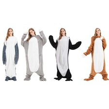 Animal Oversized Hooded Fleece