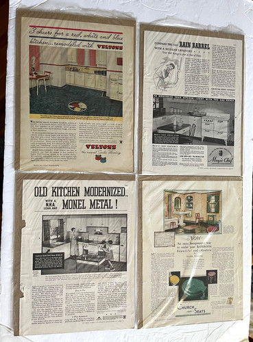 Vintage 1930 kitchen - vintage, 1930's