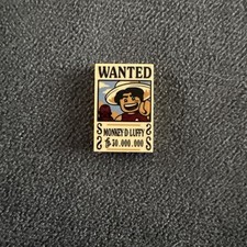 Lego One Piece Monkey D Luffy Wanted Poster Piece