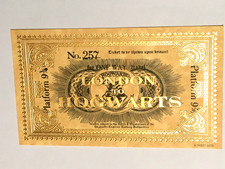 Platform 9¾ Train Ticket