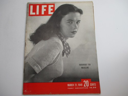 Life magazine march 1949 - life, 21