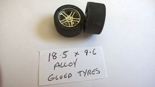 Scalextric alloy wheels - scalextric,