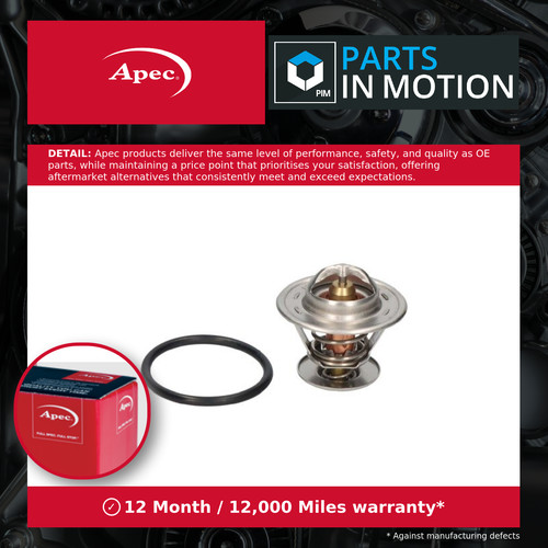 Coolant thermostat fits opel - thermostat,