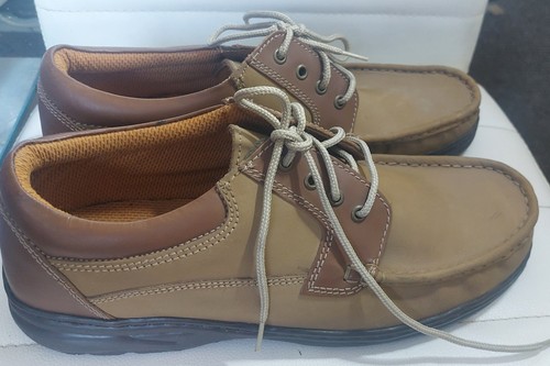 Clarks leather moccasin shoes - moccasin,