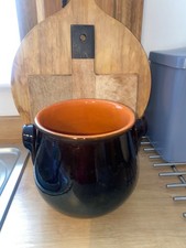Vintage Glazed Terracotta MARMITTA Clay Pot Tuscan Oven Pentola Bombata Tagine