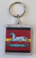 Acrylic Military Key Ring Prince Of Wales's Own Regiment Of Yorkshire