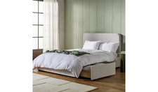 Habitat Chadwell Small Double Storage Bed Frame Grey Modern Bedroom