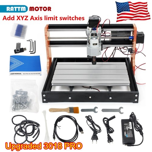 Upgraded 3018 pro cnc - 【us】upgraded, 3018-pro