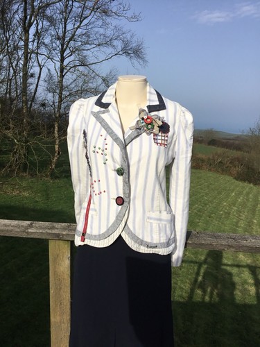 Desigual boho quirky blazer - desigual,