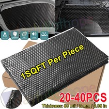 40X Sound Deadening Proofing Mat Foil Butyl Car Van Truck Vibration Damping Mat