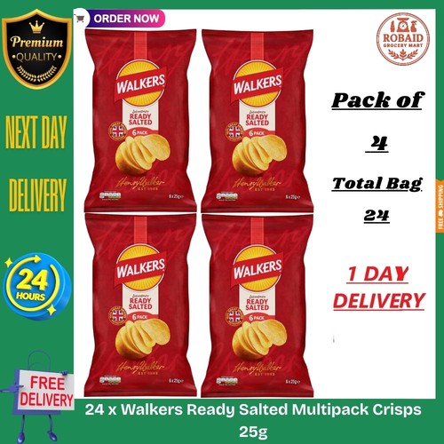 Walkers ready salted - 24,