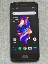 OnePlus 5 A5000 Black Unlocked Dual Sim 128GB 6GB 5.5" Android Smartphone