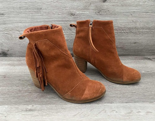 Toms boots womens - 7, brown