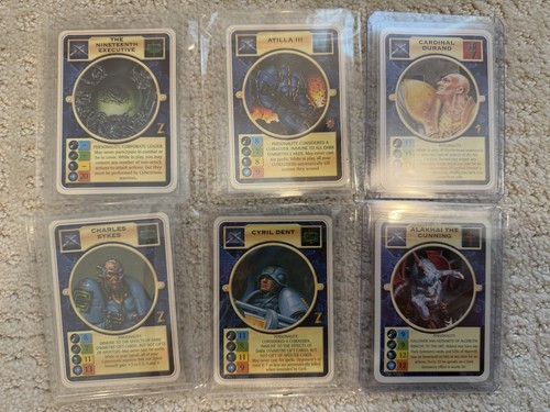 Doomtrooper rare cards - 6x,