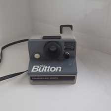 Vintage Polaroid The Button Film Instant Land Camera Retro circs 1980's Untested